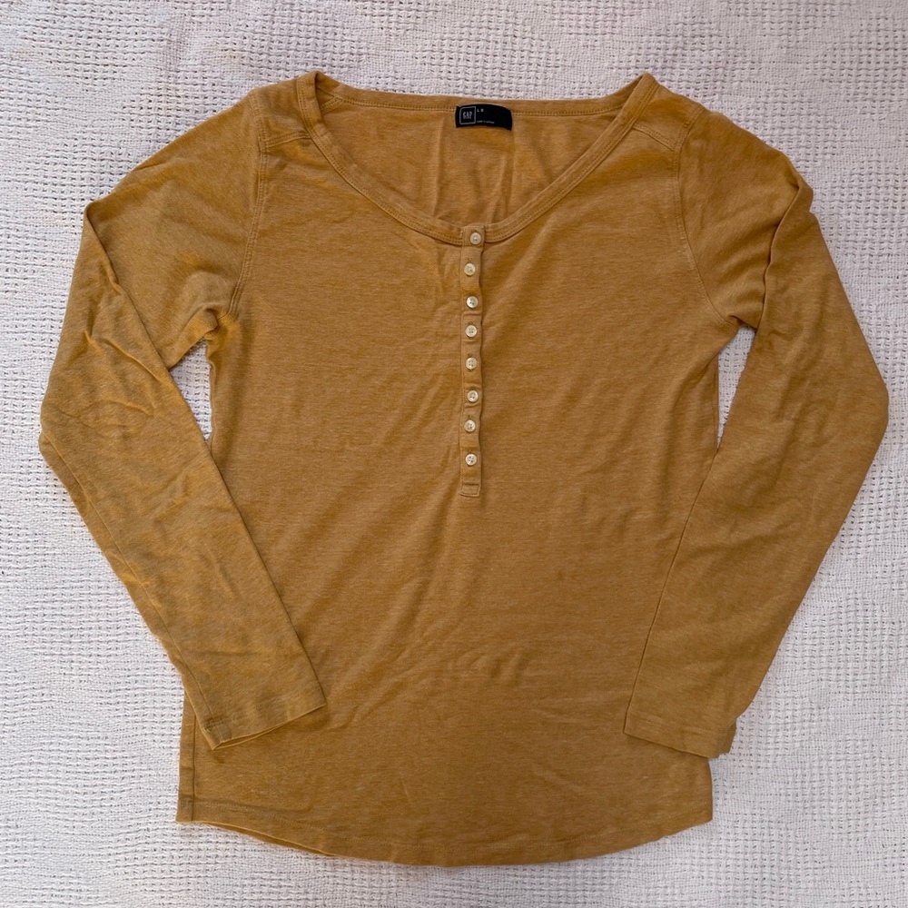 Gap Cotton Henley Longsleeve